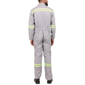Traje de trabajo resistente a las llamas, overol de seguridad 800C, resistente al fuego, anti-calor, transpirable, mangas de poliéster, respirador - Product Image 2