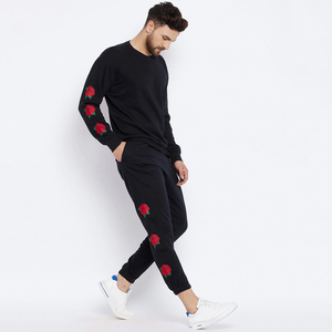 Ensemble de survêtements unis personnalisés pour hommes – Grande Vente – Coupe ajustée en coton – Faible MOQ - Product Image 1