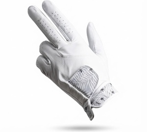 ถุงมือกอล์ฟ หนัง สำหรับกีฬา จับถนัดมือขวา กันลื่น แบบเต็มนิ้ว สำหรับทุกเพศ ปิดด้วยแถบตีนตุ๊กแก ระบายอากาศได้ดี ซึมซับความชื้น - Product Image 3