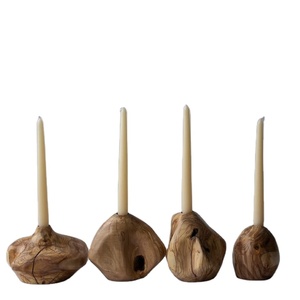 Portavelas único, portavelas de madera para decoración del hogar, portavelas más vendido de Antique Creations - Product Image 3