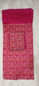 Nouveau Tissu en Soie Taffetas George Nigérian Glamour 2026, Respirant, à Motif Floral Paisley et Broderie Découpée Intricata - Product Image 2