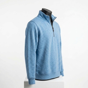 Sudadera Personalizada con Cierre de Cremallera, Forro Polar, Manga Larga, Cuello Redondo, Unisex, Primavera, Ecológica - Product Image 3