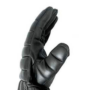 High Quality Genuine Leather Customized Design Sword Gauntlet Fire Proof Fully Palm Padded Sports Protection Fencing Equipment - Product Image 5