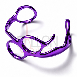 แหวนรูปกรรไกรตัดผมสีรุ้ง สร้อยข้อมือช่างตัดผม อุปกรณ์ช่างทำผม - Product Image 4
