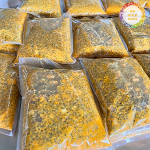 BEST SELLER 99GD Export Supplier IQF Frozen Passion Fruit Puree Bulk Packaging Factory Wholesale - CARYLN - Product Image 1
