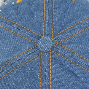 Casquette de baseball à sangle réglable noire avec 5 lumières LED pour sports de plein air, pêche, randonnée, camping, travail de nuit, en coton - Product Image 2