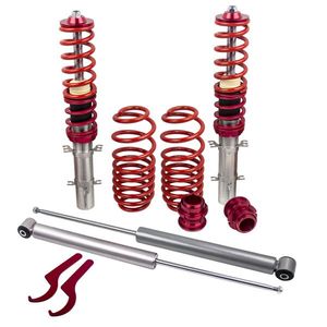 Kit Ammortizzatori Regolabili in Altezza, Sistemi di Sospensione e Ammortizzatori per VW Golf MK4 2WD 1998-2005 A4 con Molle Elicoidali - Product Image 1