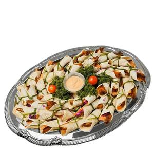 ถาดช็อกโกแลตทองคำหรูหราพร้อมลายดอกไม้ ถาดเสิร์ฟโลหะตกแต่งสวยงาม เหมาะสำหรับงานแต่งงาน อีด และรอมฎอน - Product Image 4