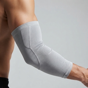 Manchon de protection respirant 100 % polyester teint en pièce avec logo personnalisé pour bras, coude et poignet, unisexe, pour le sport et le cyclisme - Product Image 6
