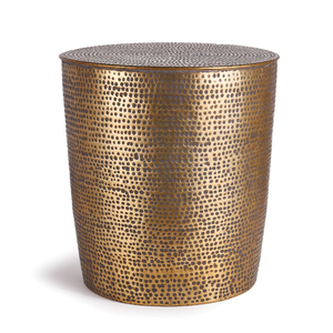 Tabourets Industriels Ottomans en Métal Doré – Design Contemporain, Faits Main, Meubles d'Appoint pour Salon et Appartement - Product Image 6