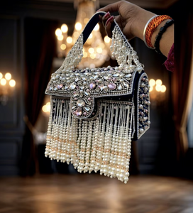 Bolsos de Mano de Noche para Mujer BS INTERNATIONAL, de Cuero Genuino, Impermeables, con Cremallera, Correa Extraíble, Capacidad de 3L, Duraderos y Ligeros - Product Image 2