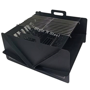 <b>Fire</b> <b>Pit</b> with Heat Resistant Paint Freestanding Design Coal/Wood Burning Outdoor - Product Image 1