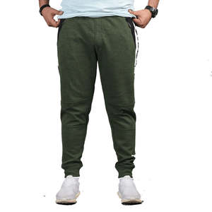 Pantalones Deportivos de Hombre, Diseño Personalizado, Bordados, Casuales, Resistentes al Viento, Transpirables, de Secado Rápido, con 3 Bolsillos con Cremallera, Peso Medio - Product Image 1