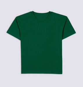 Camiseta al por mayor, diseña tu propio logo, simple, lisa, 100% algodón, para hombre, corte holgado. - Product Image 5