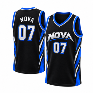 Conjunto de camiseta de baloncesto personalizada – Uniforme deportivo rojo sin mangas con nombre de equipo, nombre de jugador y número personalizados - Product Image 5