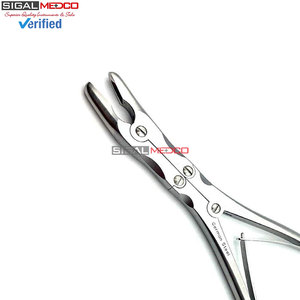 Rongeur à os 8 mm, instrument chirurgical orthopédique manuel, certifié CE, en acier inoxydable allemand, outil de coupe de précision, autoclavable - Product Image 3