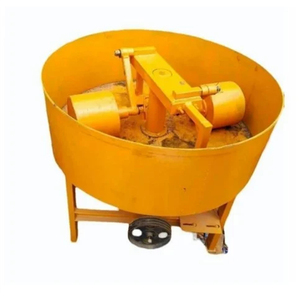 Malaxeur industriel PM T6, capacité de 300 à 500 kg, machine à béton avec déchargement manuel par le bas et grattoirs robustes - Product Image 5