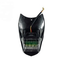Luz Trasera LED MOFUNS ABS+PC con Luz de Señal de Giro para K1200R Sport 2005~2008 (Lente Ahumada/Transparente, Certificación E-mark)