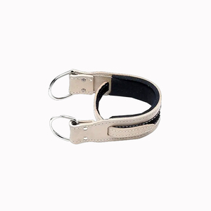 Unisex Heavy-Duty Cowhide Leather <b>Ankle</b> <b>Support</b> Straps Adjustable Non-Slip Breathable Advanced Protection Leather <b>Ankle</b> Strap - Product Image 2