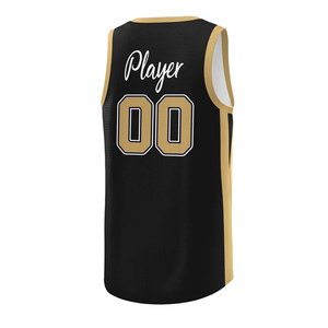 Maillot de basket personnalisé pour les Golden State, col en V, sans manches, nom de l'équipe, numéro du joueur, impression par transfert thermique, broderie, unisexe - Product Image 2