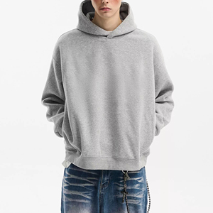 Custom <b>Men</b> <b>Hoodie</b> Unisex Thick Comfortable Stylish Drop Shoulder Heavyweight <b>Oversized</b> <b>Hoodie</b> Blank <b>Fleece</b> Hoodies - Product Image 4