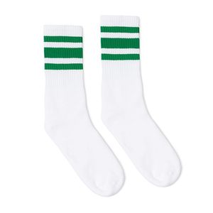 Chaussettes de sport rayées personnalisées de qualité supérieure, numéro 23, chaussettes rétro, vente en gros, étiquette privée, chaussettes athlétiques - Product Image 4