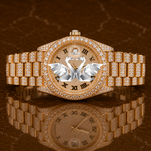 Premium Stainless Steel Moissanite Diamond Watch Men Luxury Fashion Watch - Product Image 1