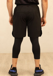 Mens <b>Islamic</b> Modest Awrah Shorts <b>Islamic</b> Mens Gym Training Shorts Modest Awrah Cover Knee Length Sportswear - Product Image 5