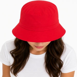 Unisex Bucket Hat Soft Cotton Casual Wide Brim Outdoor Streetwear Fashion Lightweight Comfortable Headwear Wide Brim <b>Bold</b> Style - Product Image 4