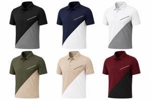 เสื้อโปโลผ้าฝ้ายพรีเมียมสำหรับผู้ชาย ระบายอากาศได้ดี เหมาะสำหรับใส่ลำลอง เล่นกอล์ฟ เทนนิส หรือใส่ทำงาน รับผลิตเสื้อโปโลตามสั่ง ขายส่งจากโรงงาน - Product Image 6