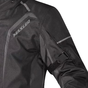 High Quality Men's Motorbike Racing <b>Biker</b> <b>Jacket</b> Waterproof Cordura Textile with Removable Polyester Printed Sportswear OEM - Product Image 4