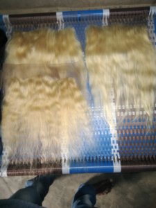 ผมแท้แบบอินเดีย Remy Pre-Bonded สีบลอนด์ 613 ลอนลึก 13x4 พร้อมแผ่นปิดด้านหน้า - Product Image 2