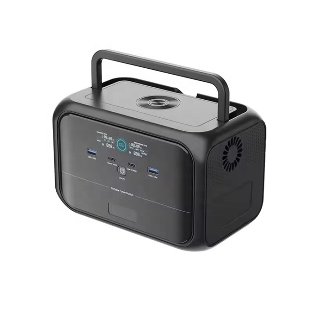 Mini 300 300w Pure Sine Wave Mppt Lifepo4 Portable Solar Generator Car Outdoor Camping Mobile Emergency Energy Storage