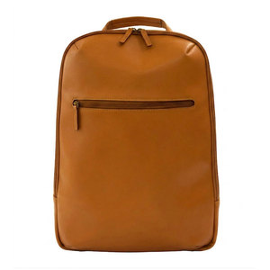 High Quality Leather <b>Backpack</b> Unisex Stylish Durable Design Lightweight Zipper for Office Work Travel Daily Use Long Lasting - Product Image 1