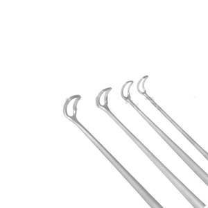 เครื่องมือแพทย์สแตนเลสแบบ Rectus Curette พร้อมปลายที่ละเอียดสำหรับการผ่าตัดและการตรวจวินิจฉัย - Product Image 3