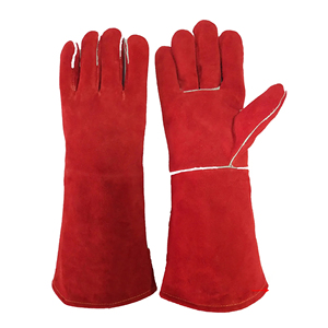 ถุงมือเชื่อมขายส่ง ถุงมือนิรภัยขายดี สีสันโดดเด่น ป้องกันความร้อน ดีไซน์ปี 2026 - Product Image 1