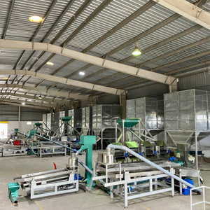 โรงงานแปรรูปเม็ดมะม่วงหิมพานต์ 5-100 ตัน/วัน กึ่งอัตโนมัติ เม็ดมะม่วงหิมพานต์ดิบ เกรดอาหาร สแตนเลส ผลิตในเวียดนาม - Product Image 1