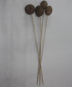 Bouquet décoratif de fleurs séchées Mintola en bâtonnets, matière première végétale naturelle, emballage en vrac pour mariage et décoration intérieure - Product Image 3