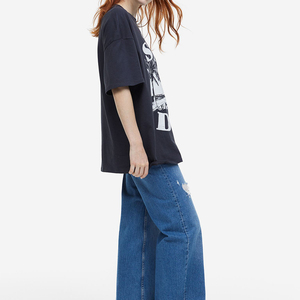 Summer Short Sleeve T <b>Shirts</b> <b>Women</b> T-<b>shirt</b> V Neck High Waist Tee Female Fitness T <b>Shirts</b> - Product Image 3