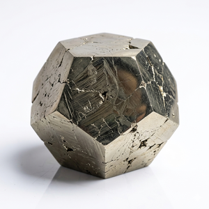 Piedra de Pirita Natural en Forma de Dodecaedro, Cristal Geométrico, Dodecaedro de Ágata, Gema Curativa, Venta al Por Mayor - Product Image 6