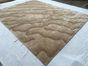 Alfombra de Lana Hecha a Mano de Alta Calidad, Diseño Personalizado, Patrón Jacquard Floral Abstracto, Hermosa Alfombra Artesanal para Decoración de Hoteles y Hogares - Product Image 3