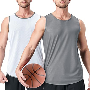 Uniforme de Baloncesto para Hombre, Camiseta de Secado Rápido, Uniforme de Baloncesto Profesional Retro, Ropa de Baloncesto Reversible para Adultos - Product Image 2