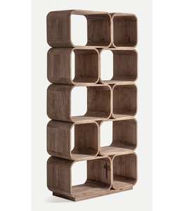 Estantería de Madera Maciza Resistente para Sala de Estar, Tamaño Personalizable, Portátil y Duradera, Estante de Almacenamiento Ecológico para Oficina en Casa - Product Image 1