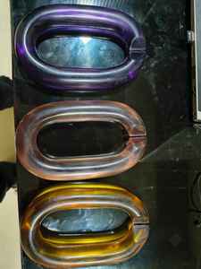 Arte de Pared con Cadena de Eslabones de Resina, Decoración Moderna para el Hogar Hecha a Mano, Escultura de Forma Irregular a la Moda - Product Image 2