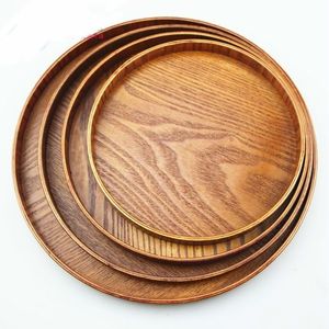 Luxury Curved Square Wooden Charger <b>Plate</b> Natural Wood Tableware <b>Decorative</b> Serving Tray Platter for Wedding Event Hotel Decor - Product Image 4