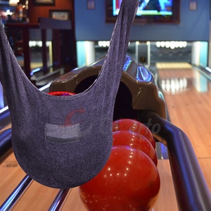 Premium <b>Bowling</b> Ball Maintenance Bag Soft Microfiber Cleaning Towel For Everyday <b>Bowling</b> Use - Product Image 5