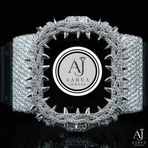AARVA JEWELS <b>Men's</b> Luxury Sport Stainless Steel <b>Square</b> Digital <b>Watch</b> 25mm Sapphire Crystal Dial 3BAR Water Resistant Silicone - Product Image 6