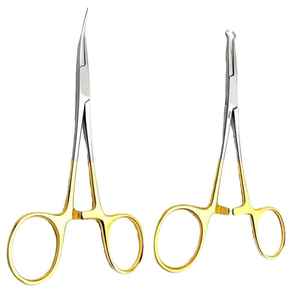 Set de forceps chirurgicaux Caronia en acier inoxydable pour vasectomie, certifié CE, instrument de classe I - Product Image 1