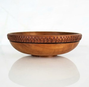 Modern Design Wooden Bowl For Salad Mixing Serving Fruit Storage Durable Natural Wood Tableware - Product Image 2