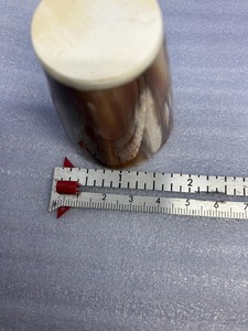Custom Designer Handmade Glass Viking Horn Bone Metal Drinking Vessel Eco-Friendly Medieval Ambience Inspired <b>Drinkware</b> - Product Image 6